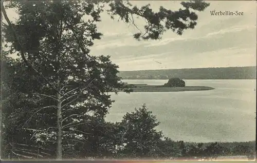 Altenhof Eberswalde Partie am Werbellinsee Kat. Schorfheide