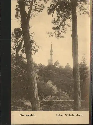 Eberswalde Kaiser Wilhelm Turm Kat. Eberswalde