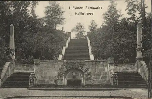 Eberswalde Moltketreppe Brunnen Luftkurort Kat. Eberswalde