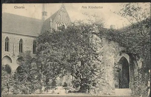 Chorin Klostertor Kat. Chorin