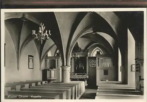 Chorin Kloster Kapelle Kat. Chorin