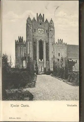 Chorin Giebel Klosterkirche Kat. Chorin