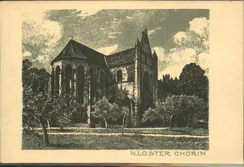 Chorin Kloster Kat. Chorin