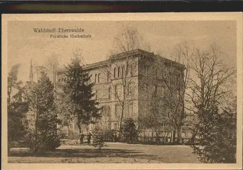 Eberswalde Forstliche Hochschule Kat. Eberswalde