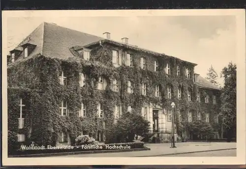 Eberswalde Forstliche Hochschule Kat. Eberswalde