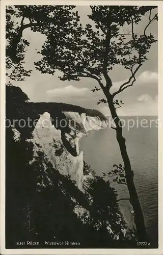 Wissower Klinken Kreidefelsen Steilkueste Kat. Sassnitz