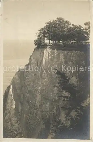 Stubbenkammer Ruegen Koenigsstuhl Kreidefelsen Schlucht Aussichtsplattform Steilkueste Kat. Sassnitz