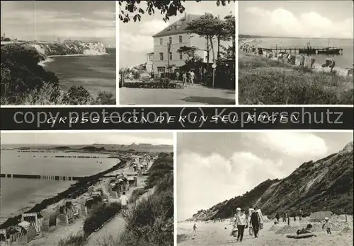 Insel Ruegen Kap Arkona Juliusruh Glowe Dranske Bakenberg Strand Steilkueste Kat. Bergen