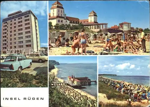 Insel Ruegen Sassnitz Ruegen Hotel Binz Sellin Goehren Strandleben Seebruecke Kat. Bergen