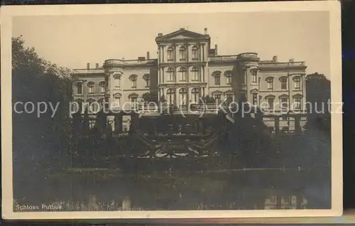 Putbus Ruegen Fuerstliches Schloss Teich Kat. Putbus