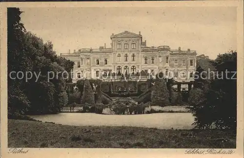 Putbus Ruegen Fuerstliches Schloss Kupfertiefdruck Kat. Putbus