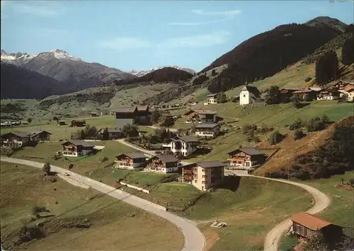 Disentis GR Ortsansicht mit Oberalp Kat. Disentis