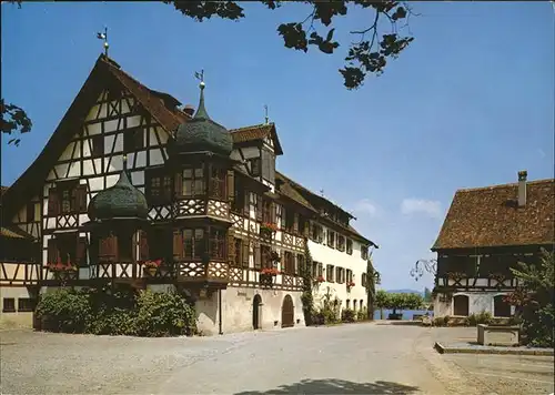 Gottlieben Restaurants Waaghaus und Drachenburg am Untersee Kat. Gottlieben