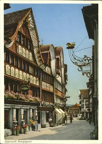 Appenzell IR Hauptgasse Kat. Appenzell