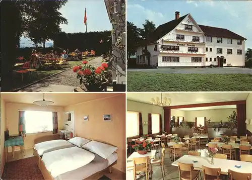 Egg SG Gasthaus Hirschen Details Klappkarte Kat. Egg SG