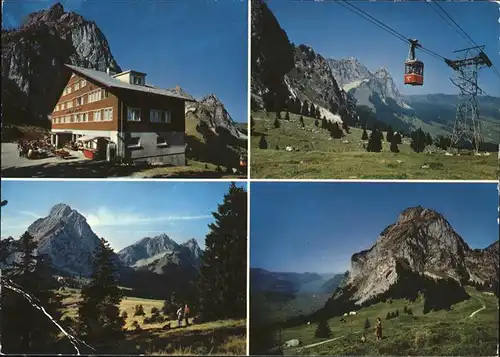 Holzegg Berggasthaus Holzegg Seilbahn Kat. Holzegg