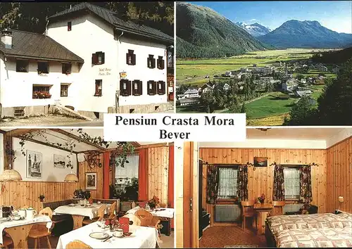 Bever Maloja Hotel Pensiun Crasta Mora Kat. Bever