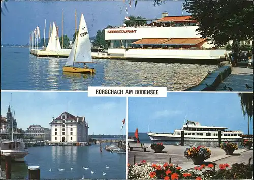 Rorschach Bodensee Seerestaurant Faehrschiff / Rorschach /Bz. Rorschach