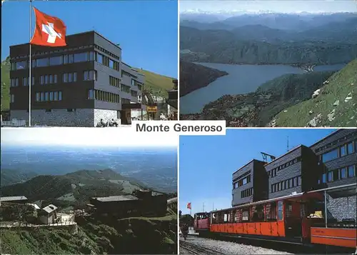 Monte Generoso Panorama Details Bahn Kat. Monte Generoso