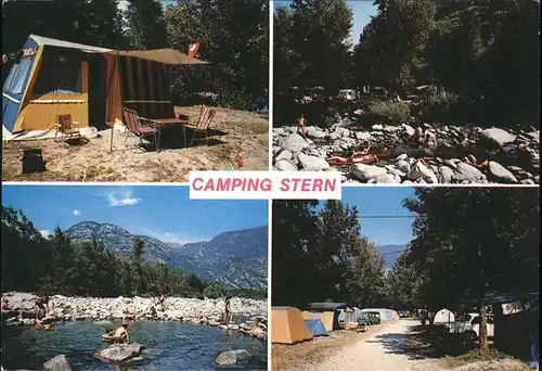 Losone Campingplatz Stern Details Kat. Losone