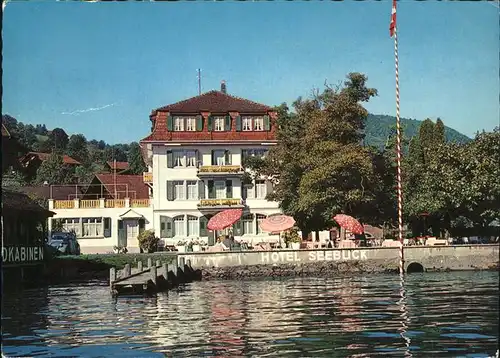 Faulensee Strandhotel Seeblick Kat. Faulensee