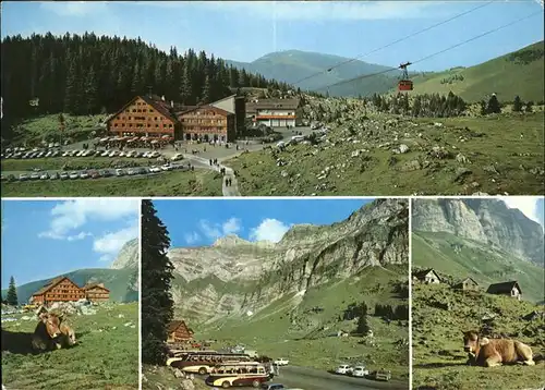 Schwaegalp Saentis Schwebebahn Teilansichten Kat. Schwaegalp
