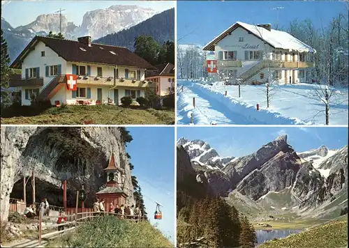 Weissbad Sonnenhaus Liesel Teilansichten Kat. Weissbad