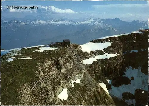 Unterwasser Toggenburg Chaeserruggbahn mit Flumserberg Kat. Unterwasser