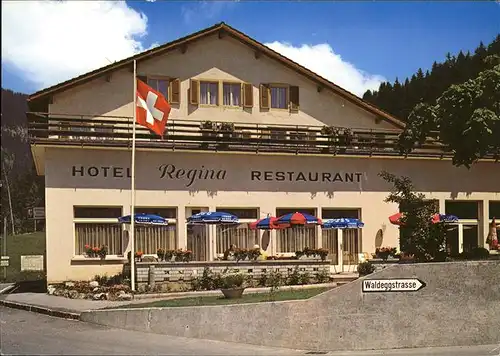 Waldegg Interlaken Hotel Restaurant Regina Kat. Waldegg