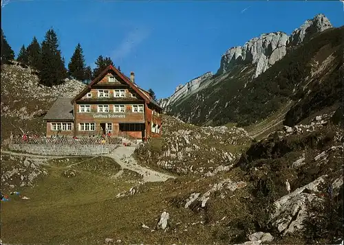 Bruelisau Berggasthaus Bollenwees gegen Hohe Haeuser Kat. Bruelisau