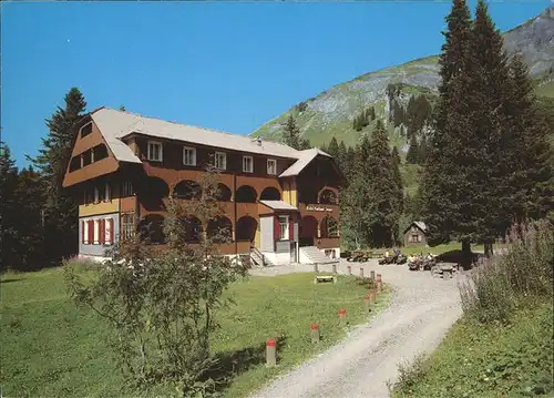 Berschis Berggasthaus Sennis Kat. Berschis