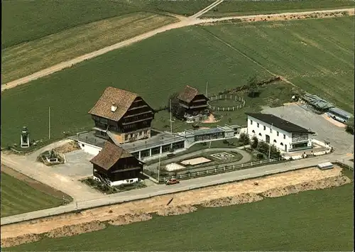 Lindenberg Hitzkirch Passhoehe Kultur und Erholungszentrum Fliegeraufnahme Kat. Lindenberg