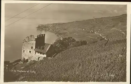 Marsens FR La Tour de Marsens et Cully Kat. Marsens