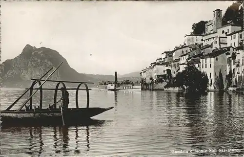 Gandria Lago di Lugano e Monte San Salvatore Kat. Gandria