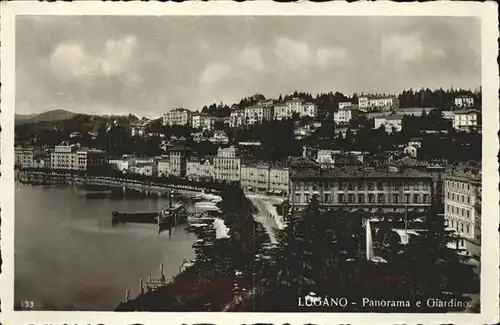 Lugano TI Panorama e Giardino Kat. Lugano