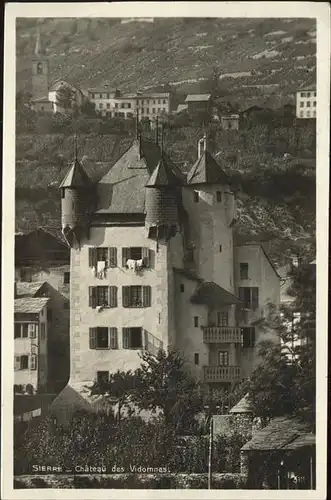 Sierre VS Chateau des Vidomnes / Sierre Siders /Bz. Sierre