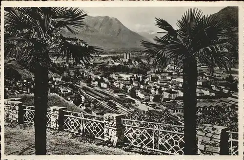 Bellinzona Panorama Kat. Bellinzona