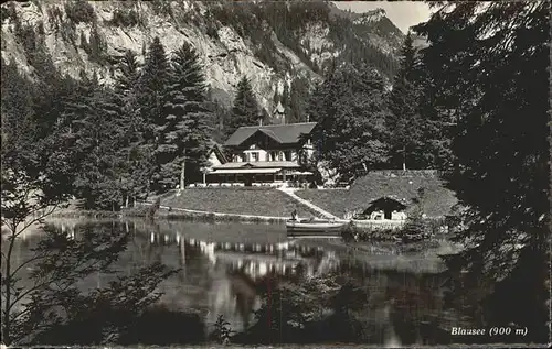 Blausee BE Partie am See Kat. Blausee Mitholz