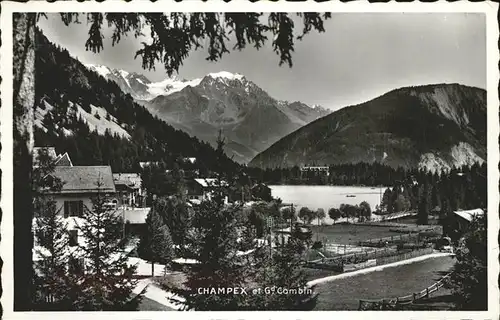 Champex et Grand Combin Kat. Champex