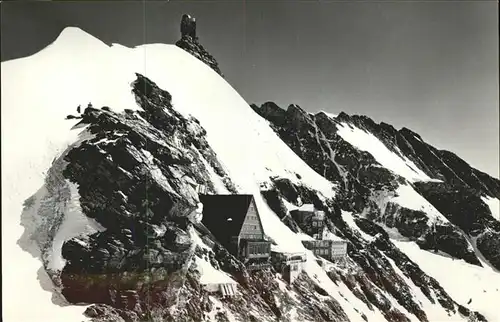 Jungfraujoch Berghaus Sphinxpavillon Forschungsstation Kat. Jungfrau