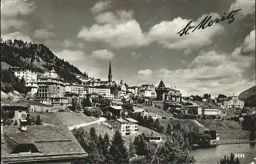 St Moritz GR Panorama Kat. St Moritz