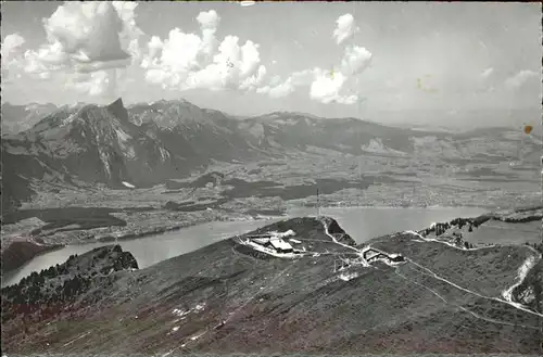 Niederhorn Hotel Restaurant Berghaus Thunersee Stockhornkette Kat. Niederhorn