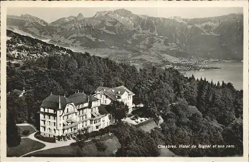 Chexbres Hotel du Signal et son parc Kat. Chexbres