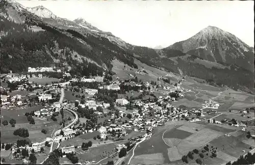 Leysin Vue aerienne Kat. Leysin