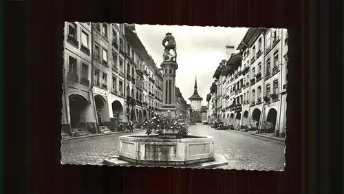 Bern BE Kramgasse mit Zytglogge Kat. Bern