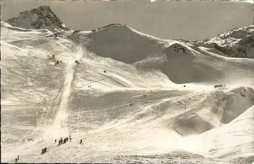 Parsenn Parsennabfahrt Weisfluhjoch Kueblis Kat. Parsennfurgga