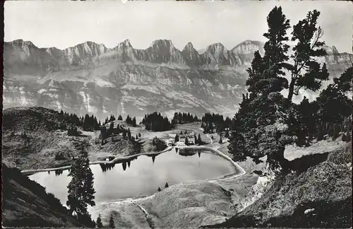 Oberterzen Hotel Seebenalp Panorama Kat. Oberterzen