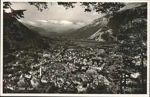 Chur GR Gesamtansicht Kat. Chur