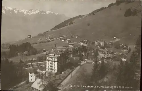 Les Avants et les Montagnes de la Savoie Kat. Les Avants