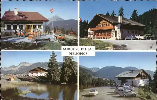 Chatel St Denis Auberge du Lac des Joncs Teilansichten Kat. Chatel St Denis